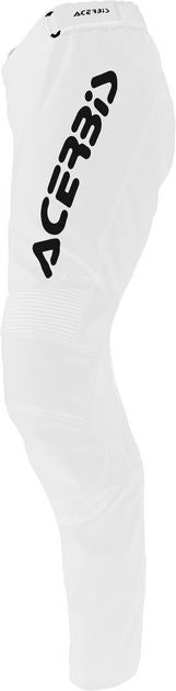 PANTS MX TRACK INC, WHITE/BLACK