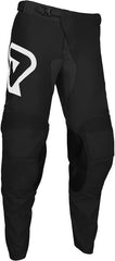 PANTS MX TRACK INC, BLACK/WHITE