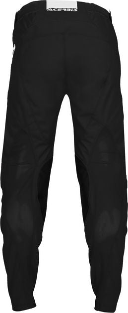 PANTS MX TRACK INC, BLACK/WHITE