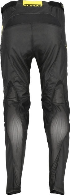 PANTS MX TRACK INC, BLACK/YELLOW