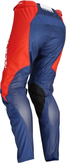 PANTS MX TRACK INC, RED/BLUE