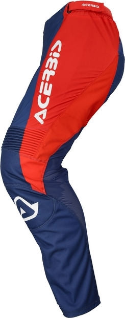 PANTS MX TRACK INC, RED/BLUE