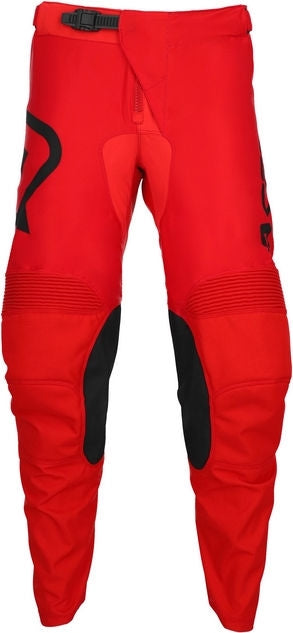 PANTS MX TRACK INC, RED/BLACK