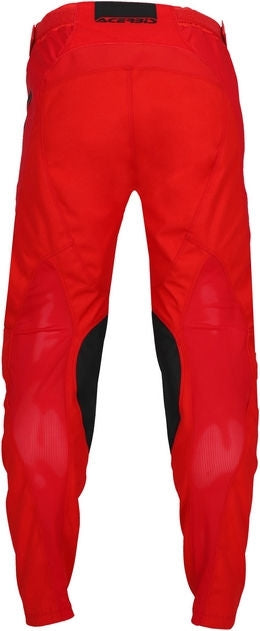 PANTS MX TRACK INC, RED/BLACK