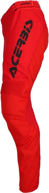 PANTS MX TRACK INC, RED/BLACK