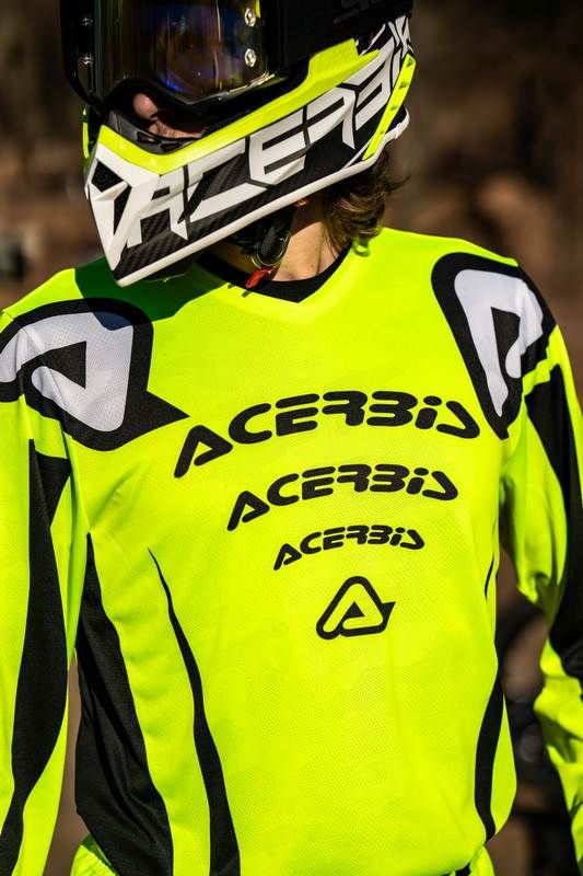 JERSEY MX J-TRACK ASKAR, YELLOW/BLACK