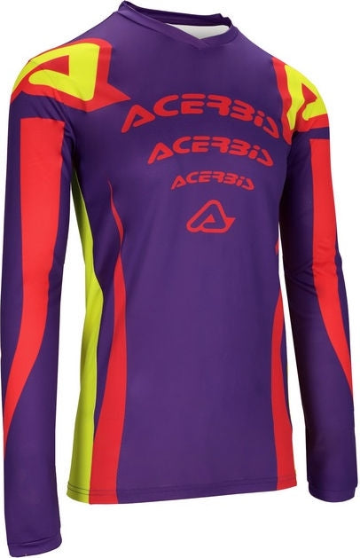 JERSEY MX J-TRACK ASKAR, PURPLE/RED