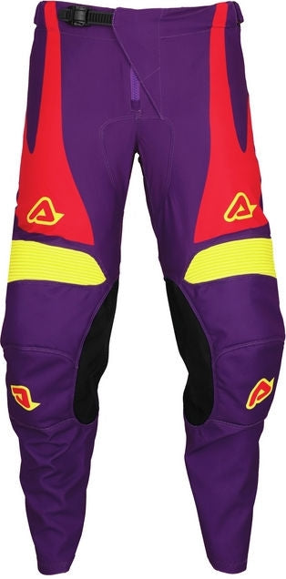 PANTS MX TRACK ASKAR, PURPLE/RED