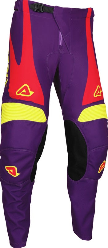 PANTS MX TRACK ASKAR, PURPLE/RED