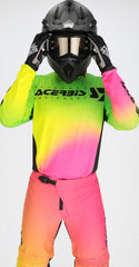 JERSEY MX J-TRACK STABI, FUCSIA/YELLOW FLUO