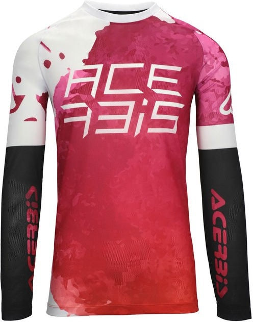 JERSEY J-WINDY VENTED WATERMARK, PURPLE/WHITE