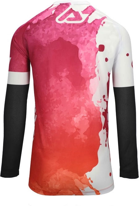 JERSEY J-WINDY VENTED WATERMARK, PURPLE/WHITE