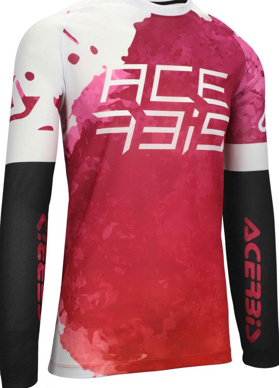 JERSEY J-WINDY VENTED WATERMARK, PURPLE/WHITE
