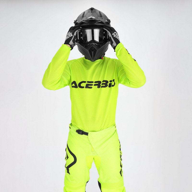 JERSEY J-WINDY VENTED LIMELIGHT, GREEN/BLACK