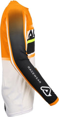 JERSEY MX LINEAR LUGO, ORANGE/WHITE, Size XXL