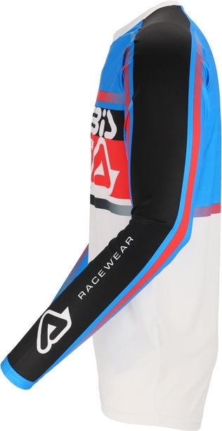 JERSEY MX LINEAR LUGO, WHITE/BLUE