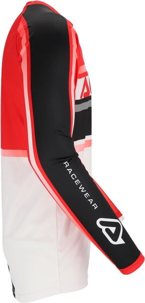JERSEY MX LINEAR LUGO, WHITE/RED