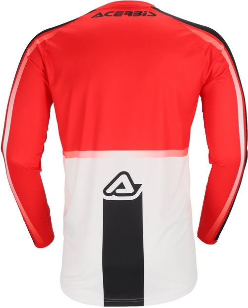 JERSEY MX LINEAR LUGO, WHITE/RED