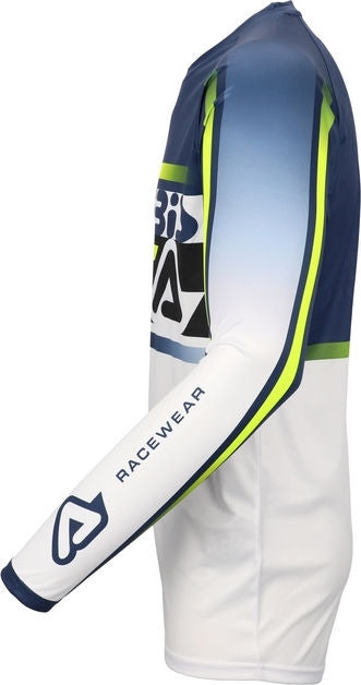 JERSEY MX LINEAR LUGO, BLUE/YELLOW, Size XXXL