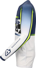 JERSEY MX LINEAR LUGO, BLUE/YELLOW, Size XXXL