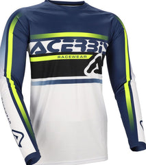 JERSEY MX LINEAR LUGO, BLUE/YELLOW