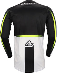 JERSEY MX LINEAR LUGO, BLACK/WHITE, Size XXXL