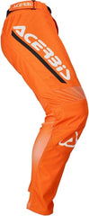 PANTS MX LINEAR LUGO, ORANGE/WHITE
