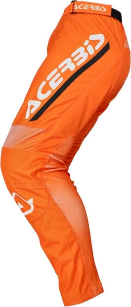 PANTS MX LINEAR LUGO, ORANGE/WHITE