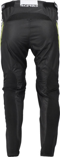 PANTS MX LINEAR LUGO, BLACK/YELLOW, Size S.34