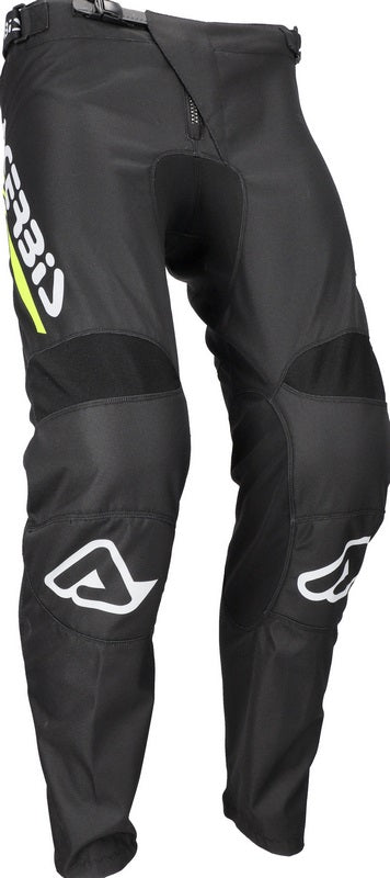 PANTS MX LINEAR LUGO, BLACK/YELLOW, Size S.34