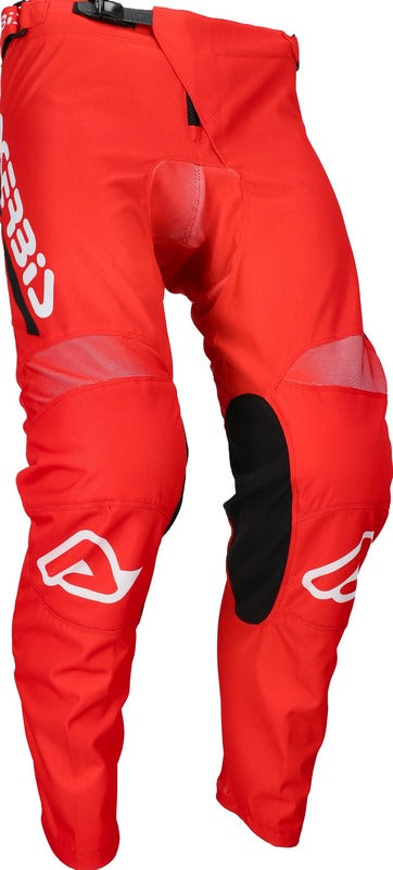 PANTS MX LINEAR LUGO, RED/WHITE