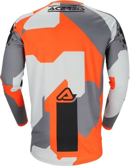 JERSEY MX LINEAR SUMBAWA, ORANGE/GREY