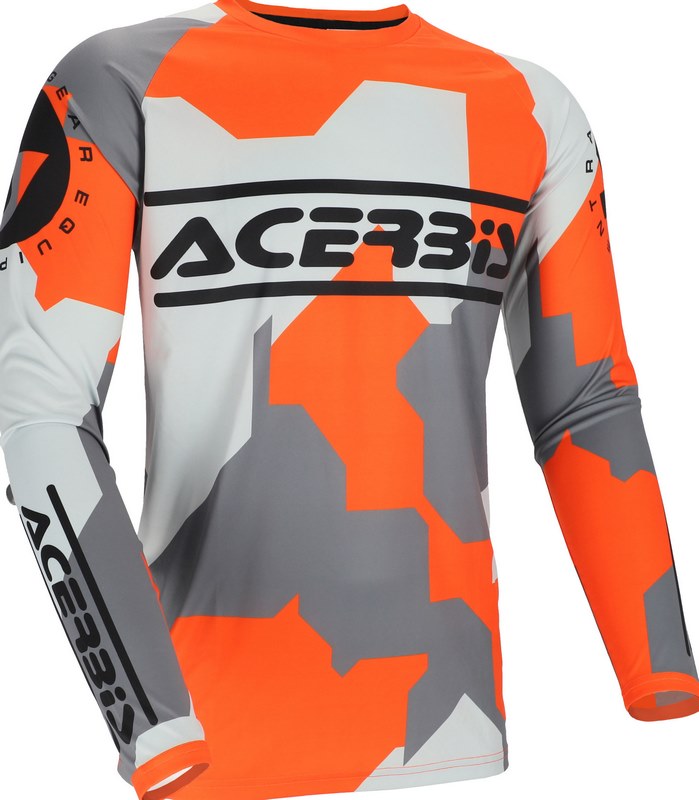 JERSEY MX LINEAR SUMBAWA, ORANGE/GREY