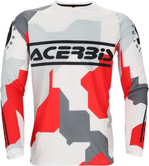 JERSEY MX LINEAR SUMBAWA, WHITE/GREY