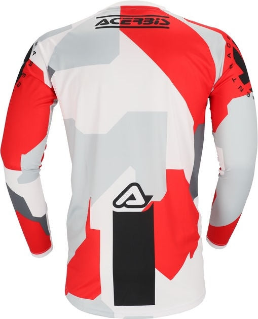 JERSEY MX LINEAR SUMBAWA, WHITE/GREY