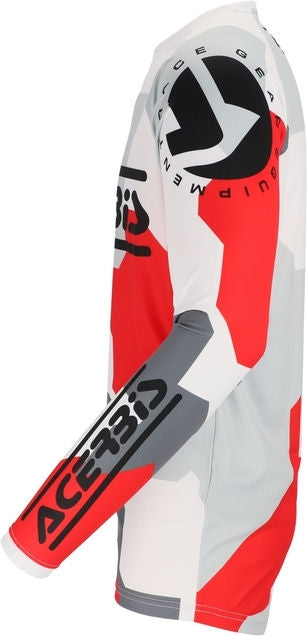 JERSEY MX LINEAR SUMBAWA, WHITE/GREY