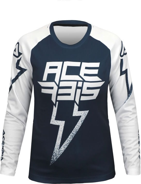 JERSEY J-KID BLIZZARD, BLUE/WHITE