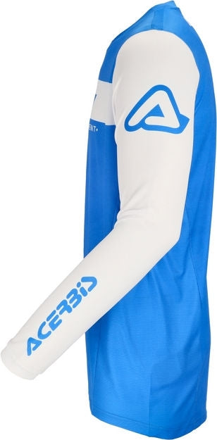 JERSEY MX J-TRACK INC 2.0, WHITE/BLUE