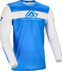JERSEY MX J-TRACK INC 2.0, WHITE/BLUE