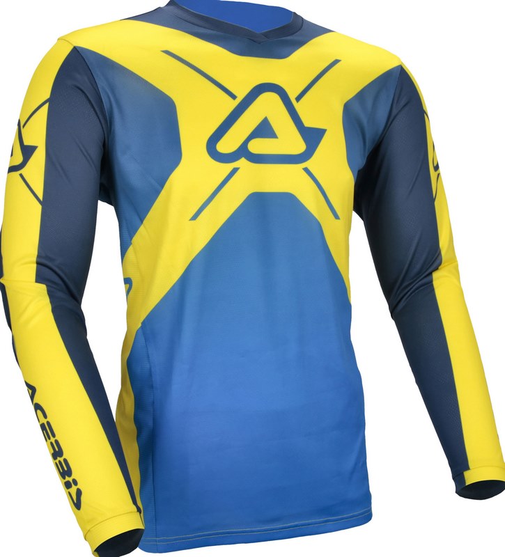 JERSEY MX J-TRACK INC 2.0, BLUE/YELLOW