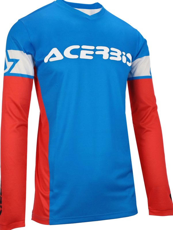 JERSEY MX J-TRACK INC 2.0, BLUE/RED