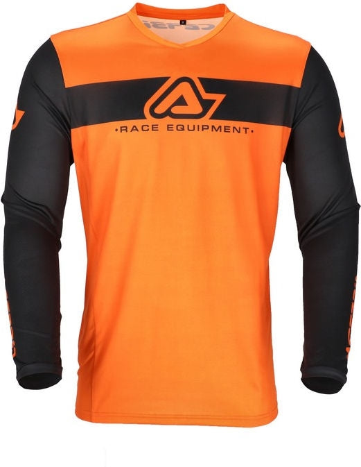 JERSEY MX J-TRACK INC 2.0, BLACK/ORANGE