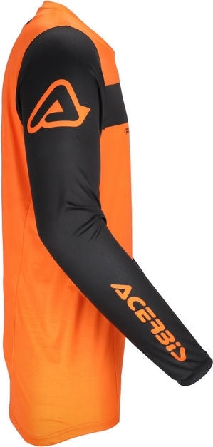 JERSEY MX J-TRACK INC 2.0, BLACK/ORANGE