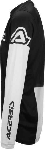 JERSEY MX J-TRACK INC 2.0, BLACK/WHITE
