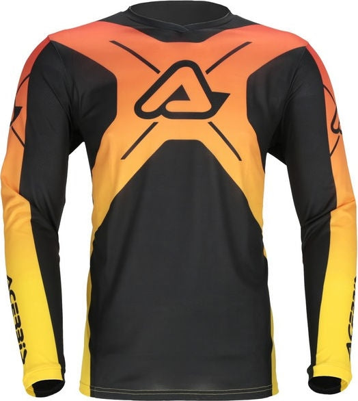 JERSEY MX J-TRACK INC 2.0, BLACK/YELLOW
