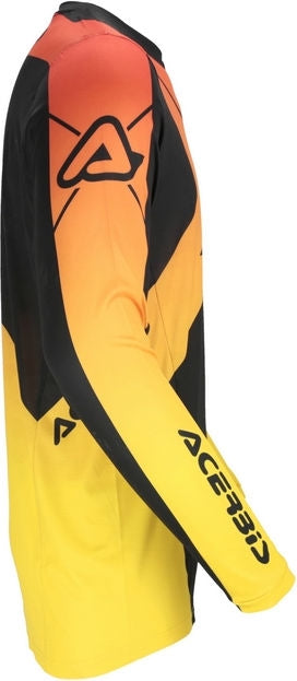JERSEY MX J-TRACK INC 2.0, BLACK/YELLOW