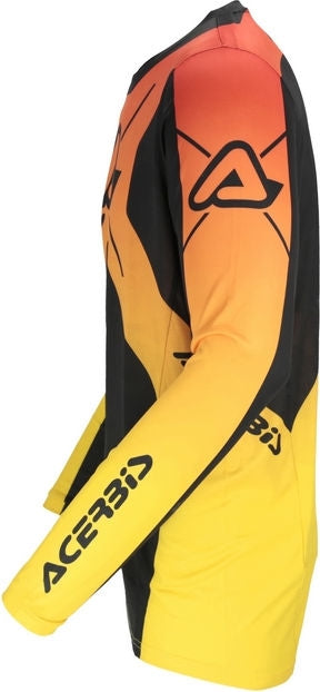 JERSEY MX J-TRACK INC 2.0, BLACK/YELLOW