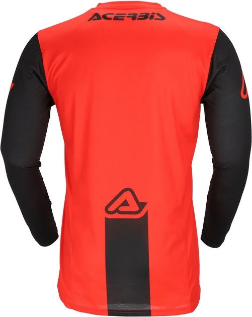 JERSEY MX J-TRACK INC 2.0, BLACK/RED