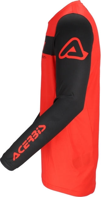 JERSEY MX J-TRACK INC 2.0, BLACK/RED
