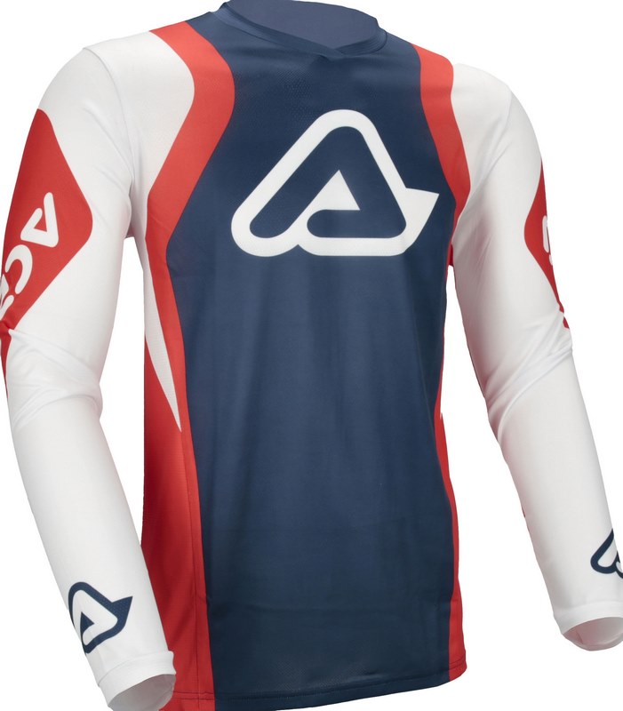 JERSEY MX J-TRACK INC 2.0, RED/BLUE